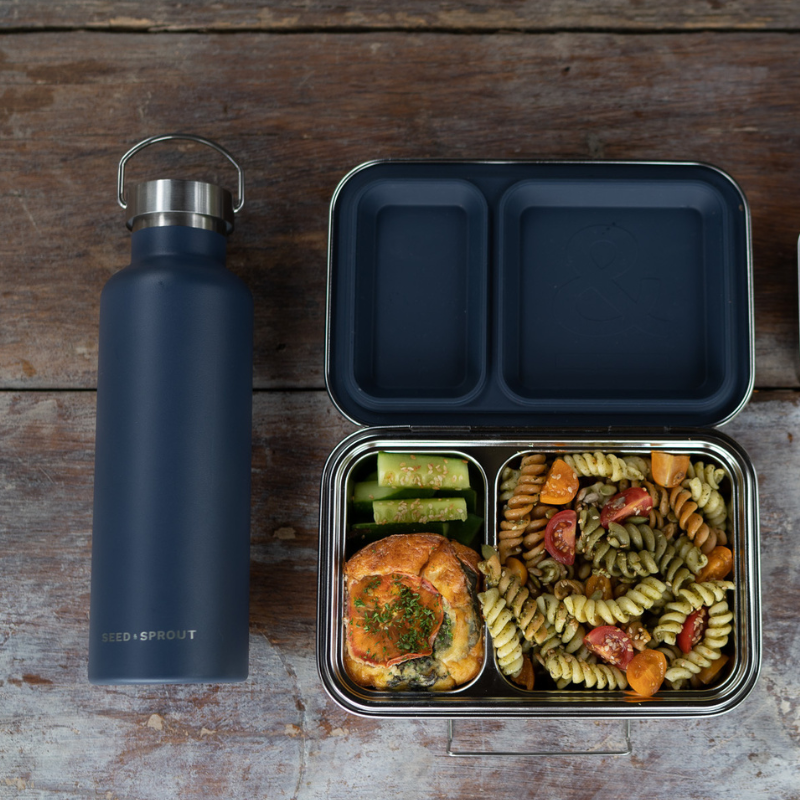 Leakproof Insulated Drink Bottle and Bento Lunch Box