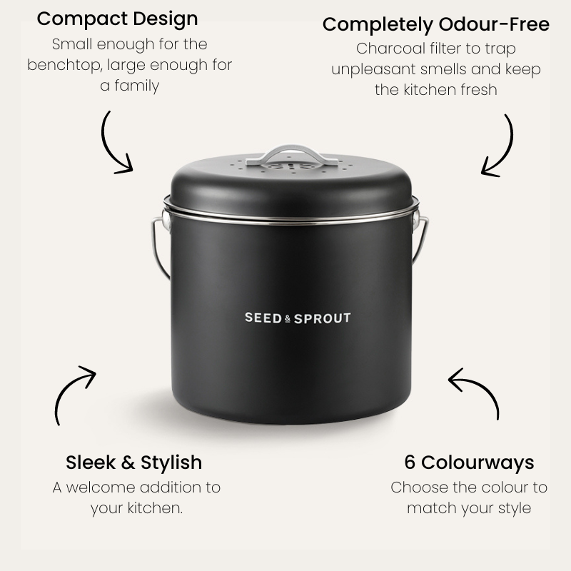 Kitchen Compost Bin | Liquorice