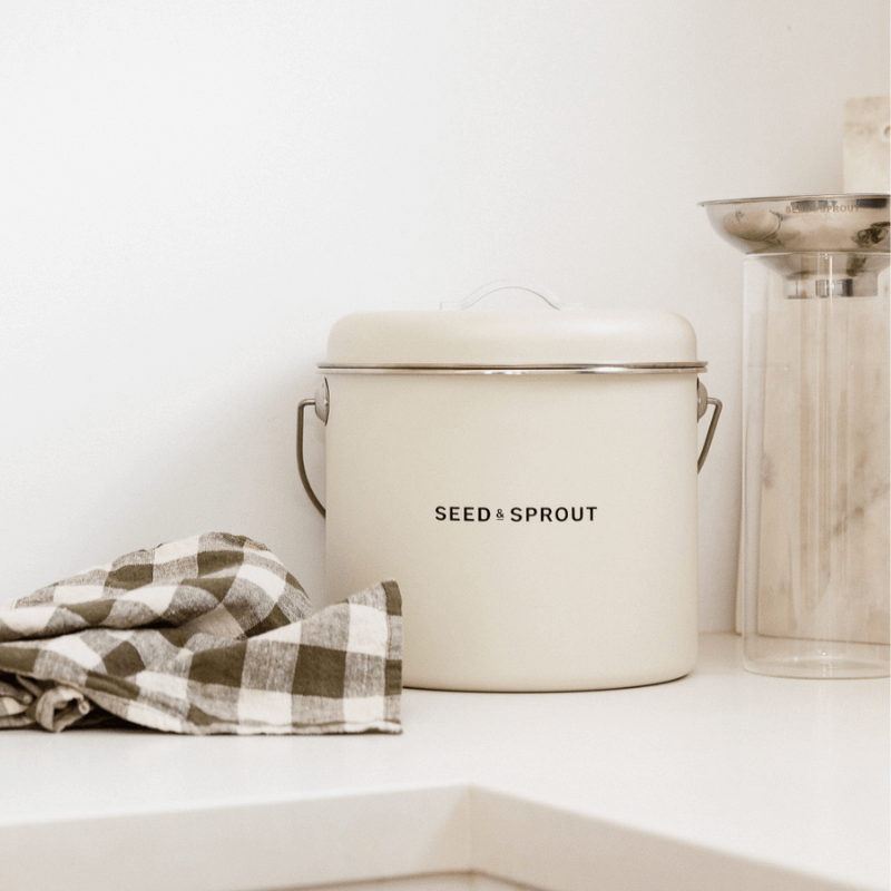 Kitchen Compost Bin | Mushroom