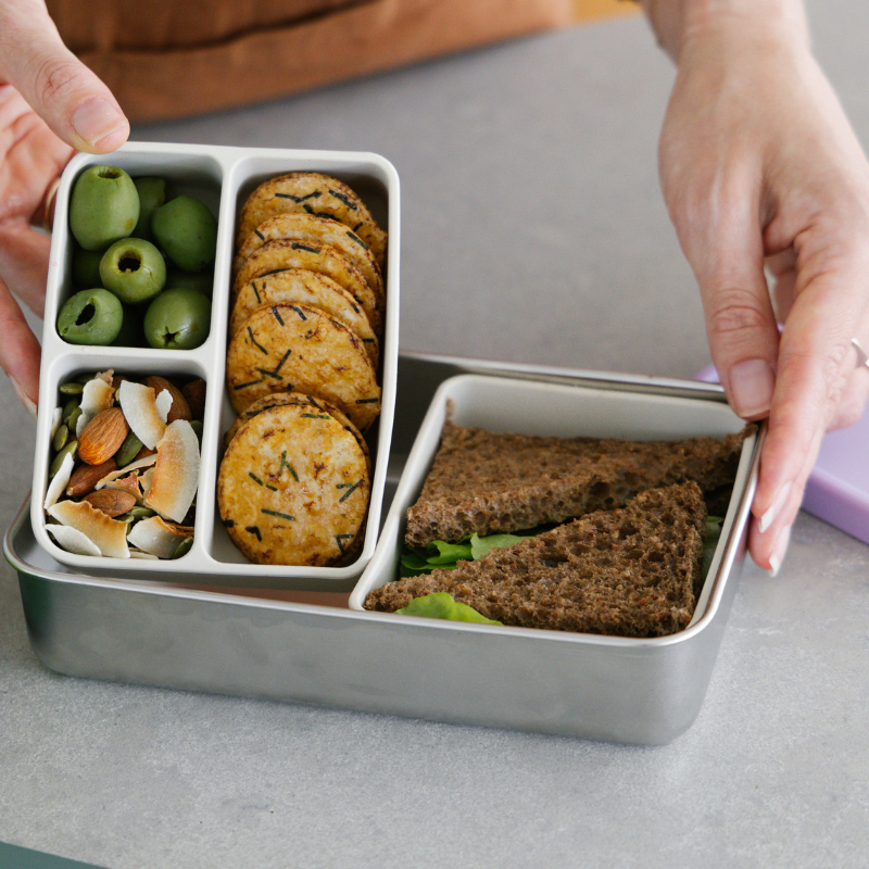 CrunchBox™ OG Lunch Box | Pots & Bag & Snack Container