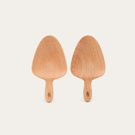 Wooden Beechwood Pantry Scoop 2pk