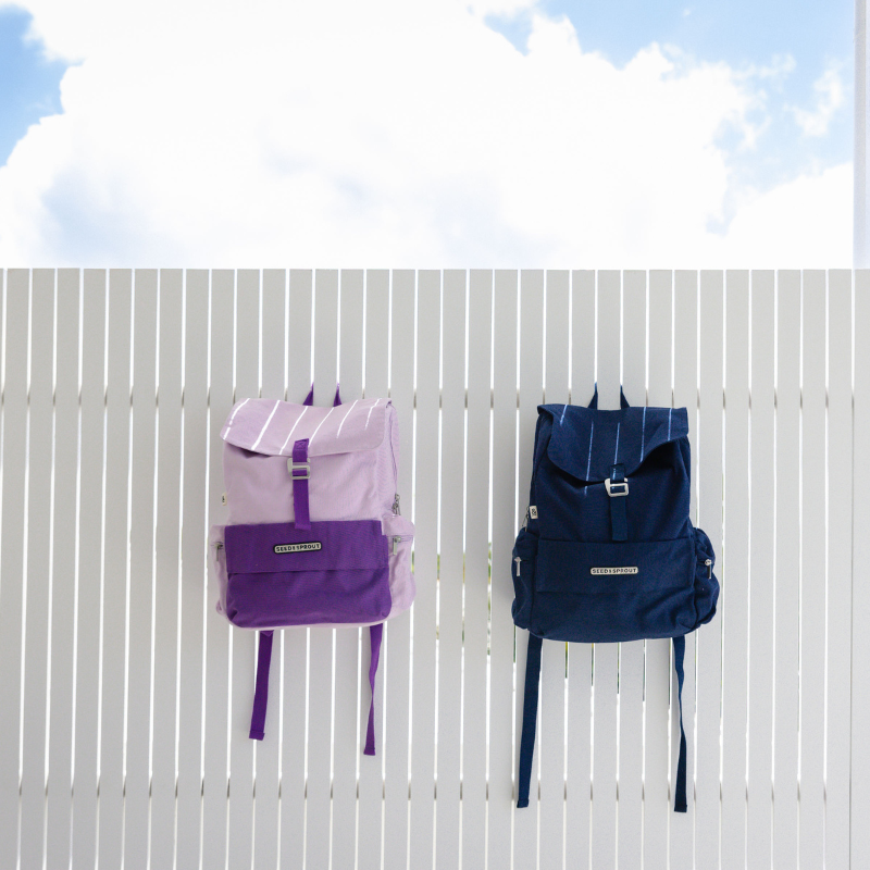 Backpack Organic Cotton Kids Backpack Overnight Bag