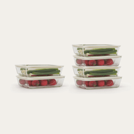 Glass Food Containers | Rectangle