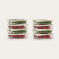 Glass Food Containers | Rectangle