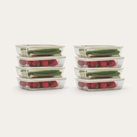 Glass Food Containers | Rectangle