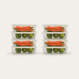Glass Food Containers | Rectangle