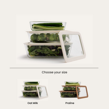 Glass Food Containers | Rectangle Mixed 3pk