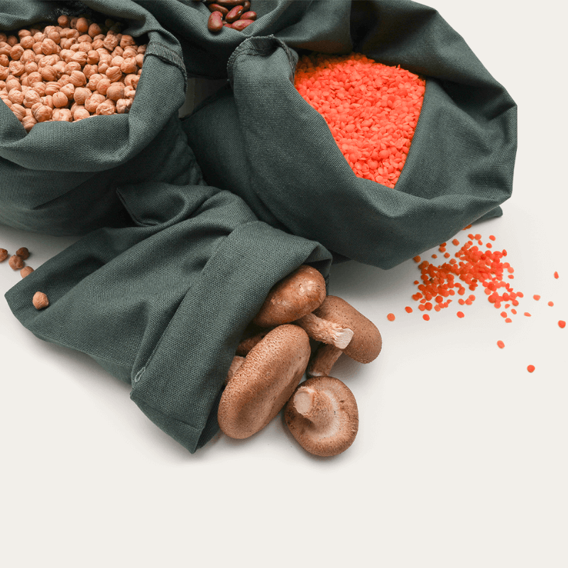 Bulk Food Bags | Hemp 4pk