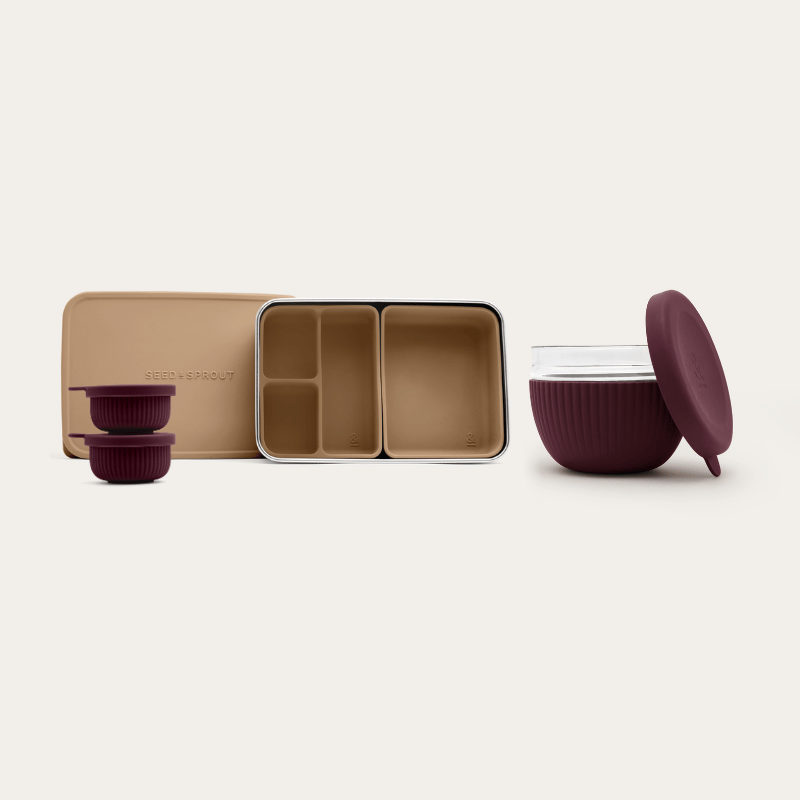 Glass Bowl & Snack Bundle