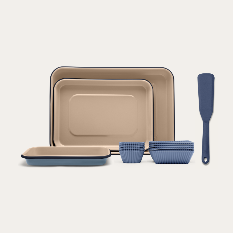 Ultimate Enamel & Silicone Baking Set | 14 Piece
