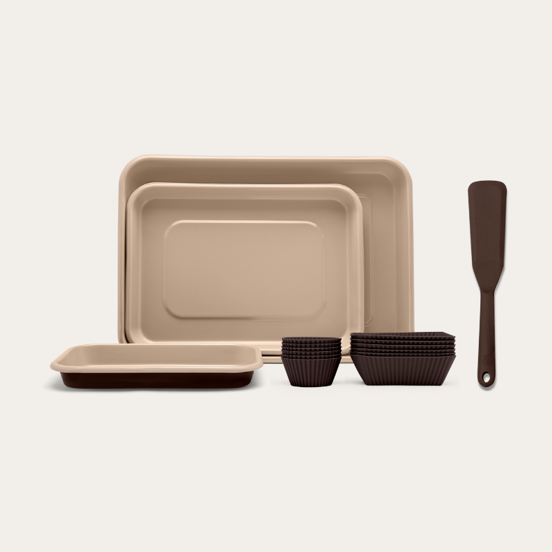 Ultimate Enamel & Silicone Baking Set | 14 Piece