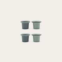 Enamel Egg Cup Set