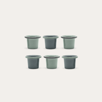 Enamel Egg Cup Set