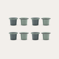 Enamel Egg Cup Set