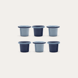 Enamel Egg Cup Set