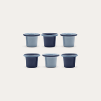 Enamel Egg Cup Set