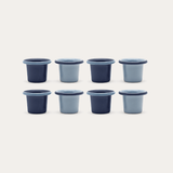 Enamel Egg Cup Set