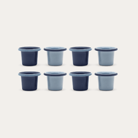 Enamel Egg Cup Set