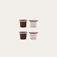 Enamel Egg Cup Set