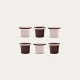 Enamel Egg Cup Set