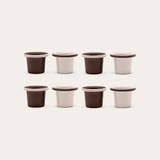 Enamel Egg Cup Set