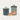 Enamel Storage Jar Set | 3 Piece Set