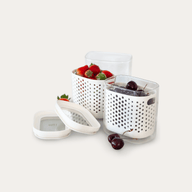 Wash & Store Jar Set with Inserts