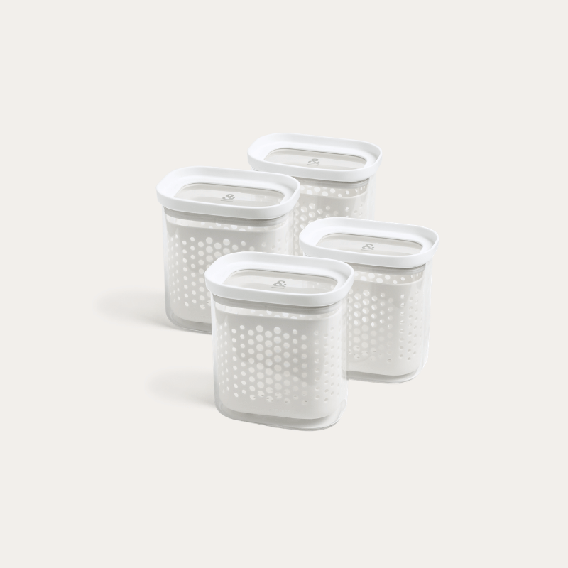 Wash & Store Jar Set | 4 Piece
