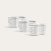 Wash & Store Jar Set | 4 Piece