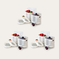 Wash & Store Jar Set with Inserts