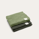 Knitted Tea Towel Set | Organic Cotton