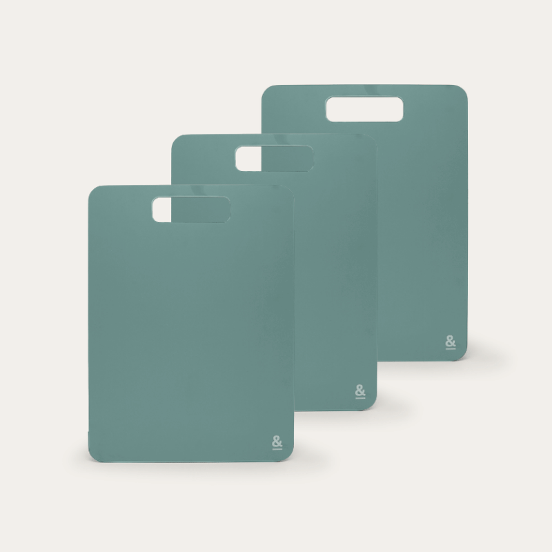 Wood Cellulose Chopping Board Set