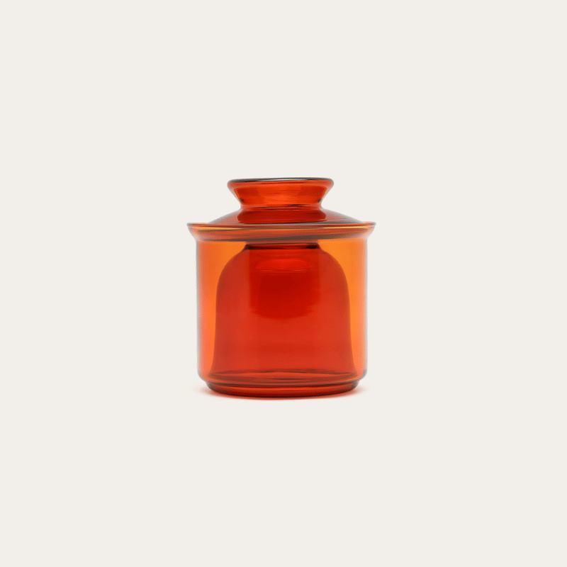 Glass French Butter Dish
