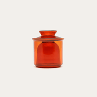 Glass French Butter Dish
