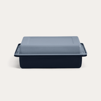 Enamel Covered Roasting Dish Set  | 2 Piece