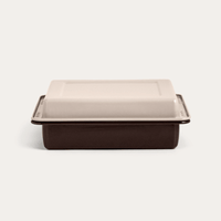 Enamel Covered Roasting Dish Set  | 2 Piece