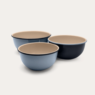 Enamel Serving Bowl Set