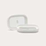 Tallow Rectangle Glass Pantry Jars | Lids Only