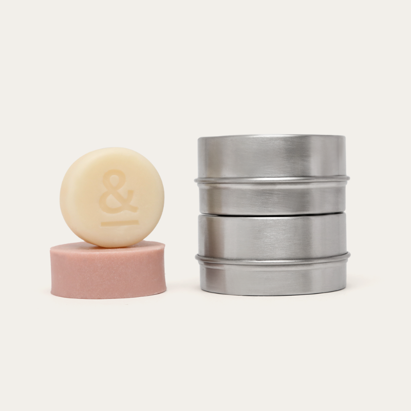 Shampoo & Conditioner Bar Set | Rose Geranium