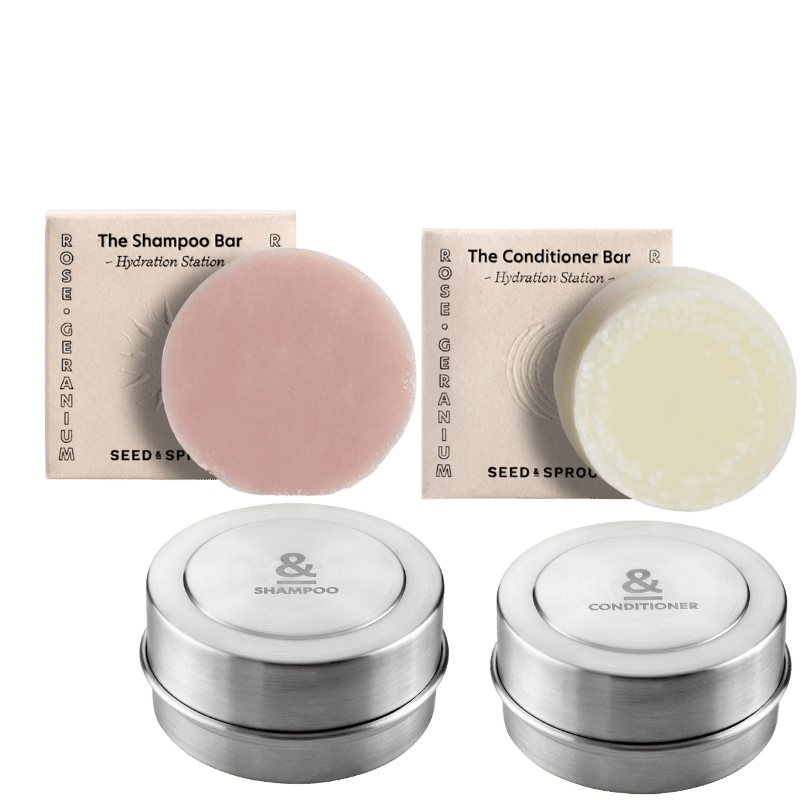Shampoo & Conditioner Bars Seed & Sprout