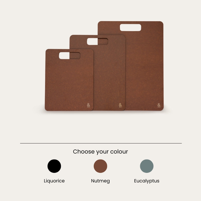 Wood Fibre Chopping Board Trio