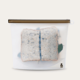freezer-safe silicone food pouch
