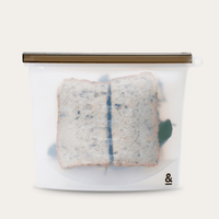 freezer-safe silicone food pouch