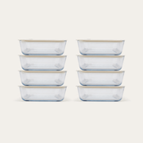 Glass Food Containers | Square