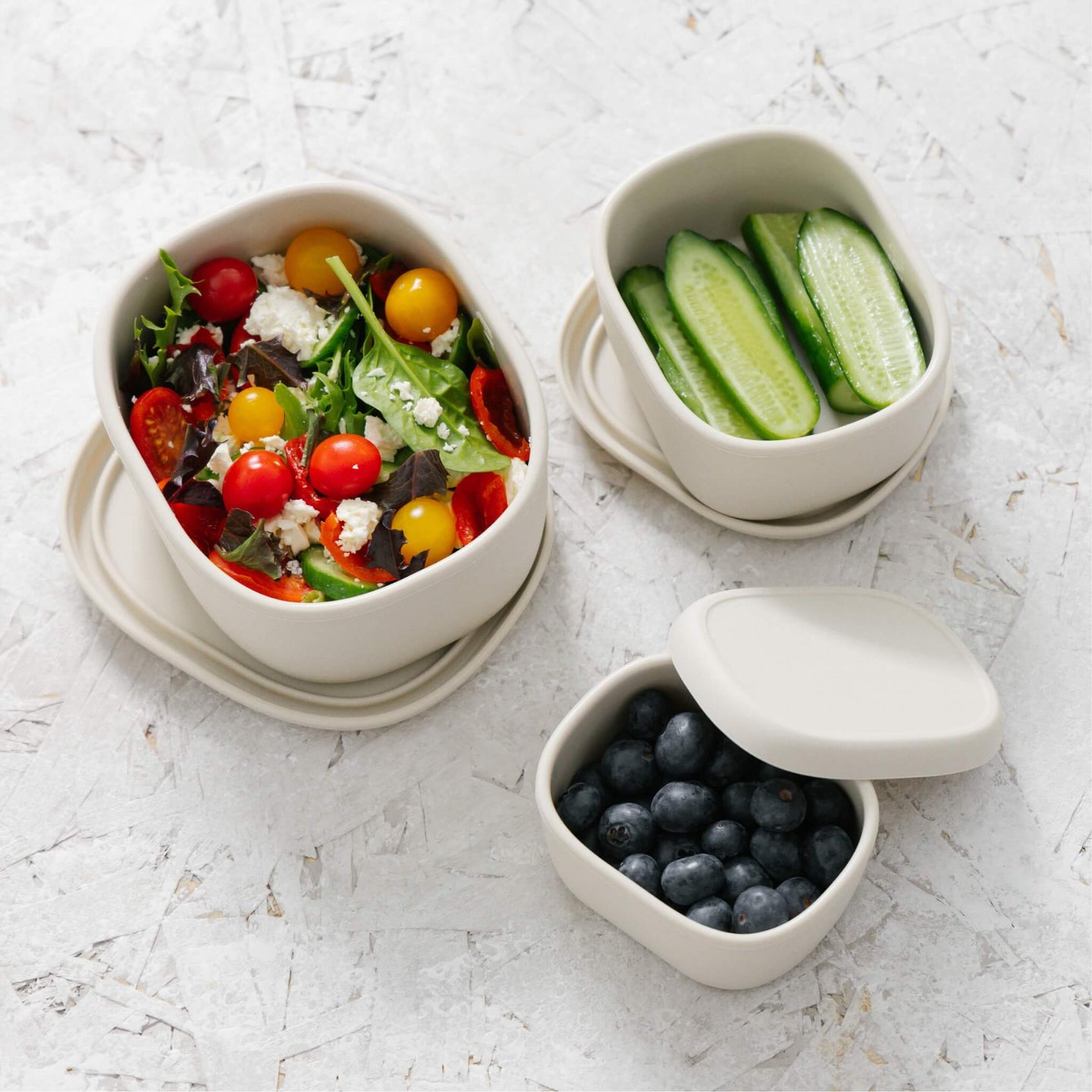 Silicone Nesting Containers