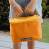  yellow insulated lunch bag
