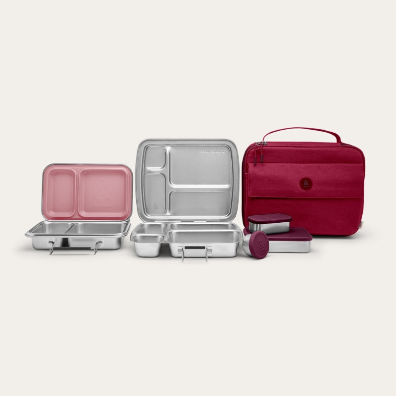 Duo Bento Lunch Box Set | Pots & Bag