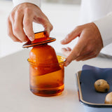 Glass French Butter Dish