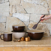 Enamel Serving Bowl Set