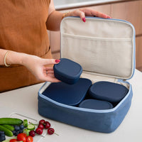 Silicone Bento Box & Snack Box Set | Bag
